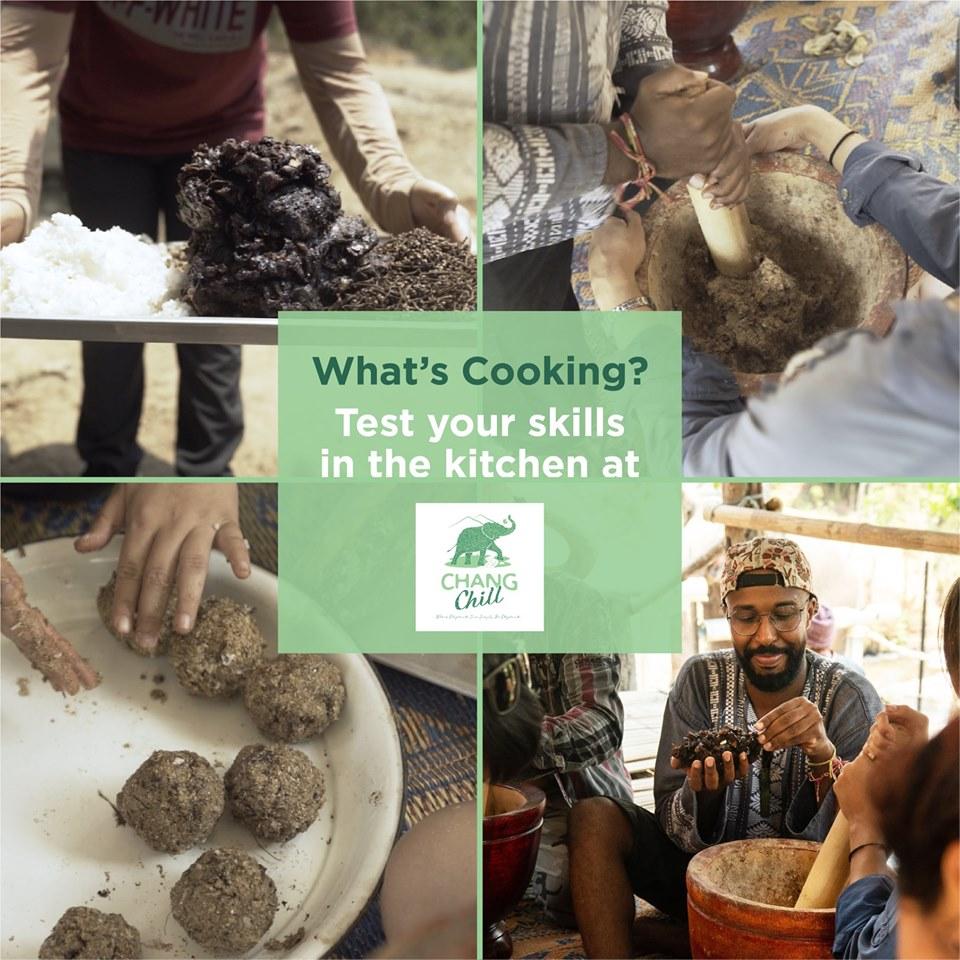 BE A CHEF.
If you join our trip you will have an opportunity to  decorate the feeding tube and watching them enjoy their food in the feeding tube that you decorate.
Booking and more information
bit.ly/2OJvx8e
#ChangChill
#ElephantFriendlyvenue
#Booking