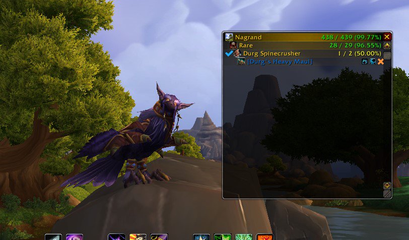 raini_bows's tweet photo. Spent some time on #Draenor in #Nagrand this afternoon. Managed to get to a 99.77% completion score on All The Things so I'm just about all finished there! Did all 4 difficulty variations of #Highmaul as well; ending with a 90.43% overall completion score for that raid. #Warcraft https://t.co/jWQNuLLMO5