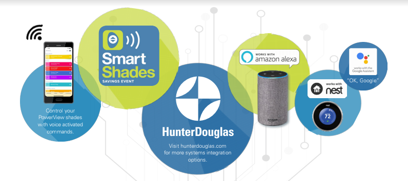 ListenUp's tweet image. Your home is about to get a lot smarter with the @HunterDouglas Smart Shade savings event - now through Sept 9, get a $150 rebate on select shades! Head into your local ListenUp showroom for more info #Techorating #Smartblinds #SmartHome #ListenUpav #SmartHouse #SmartShades