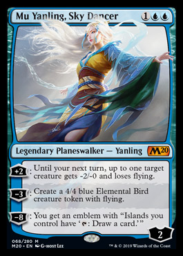 Octoberfiree's tweet photo. @MTG_Arena Can you make an Avatar for Mu Yanling. I'd literally pay $753489 for it https://t.co/FU1BN8Ou6L