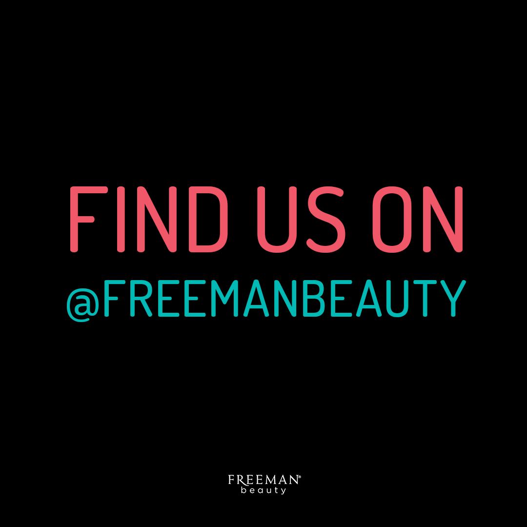 That’s it from us @freemanbeauty_uk!

You’ll find all our fabulous products, hints &amp; tips and product reviews over on @freemanbeauty!