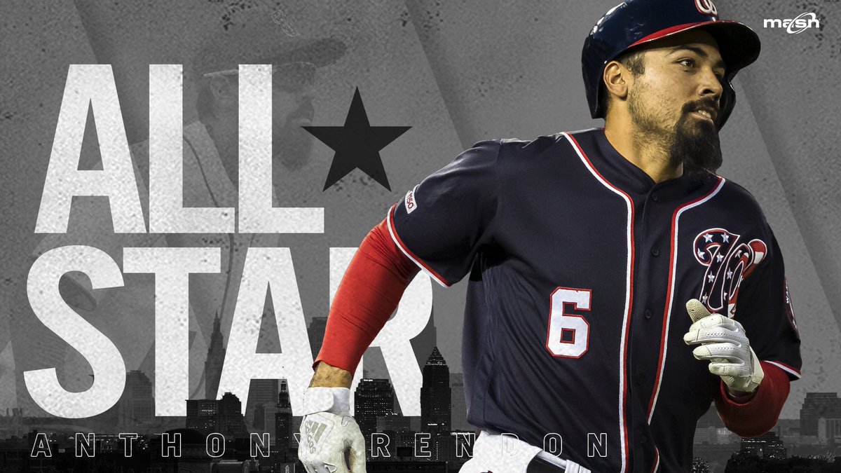 masnNationals's tweet image. BREAKING - Anthony Rendon has been named to the 2019 NL All-Star team!

Hit RETWEET to congratulate him!