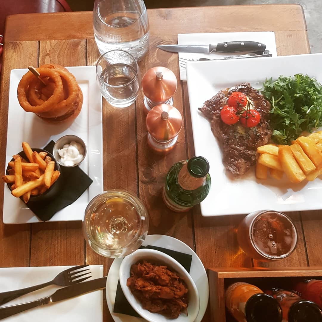 HackneyEats's tweet photo. The @BikeShedMC is a nice place to have a nice laid back meal. You can chill in the lounge area or eat in the restaurant. We tried 10oz Rib-Eye steak and @BeyondMeat vegan burger. There's something for everyone. Delicious.

#DontWorryEatHackney #hackneyrestaurant #hackneyresident https://t.co/ZPtwoLskag