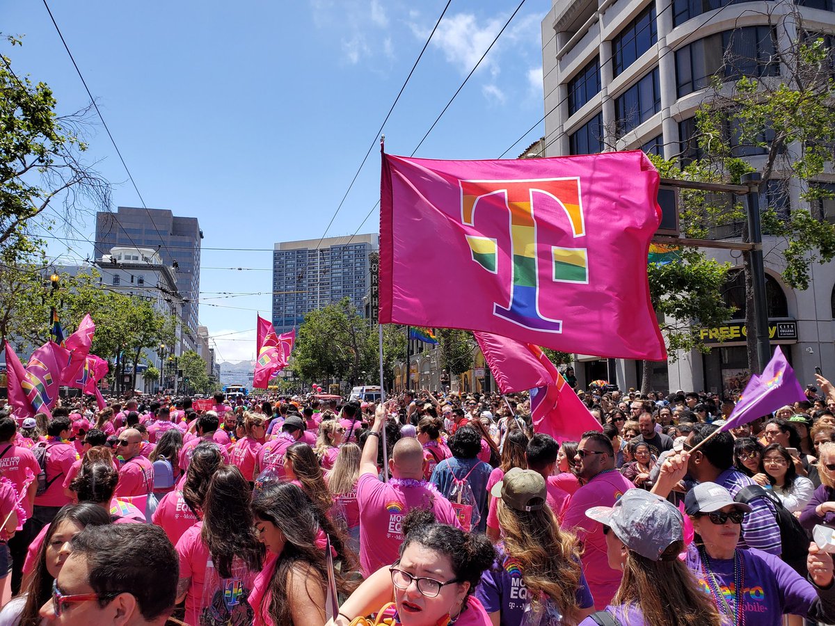 Couldn't be prouder of how our #BAMily showed our #UnlimitedPride today!!! Thank you to everyone who came out and made this such an unbelievable day🏳️‍🌈