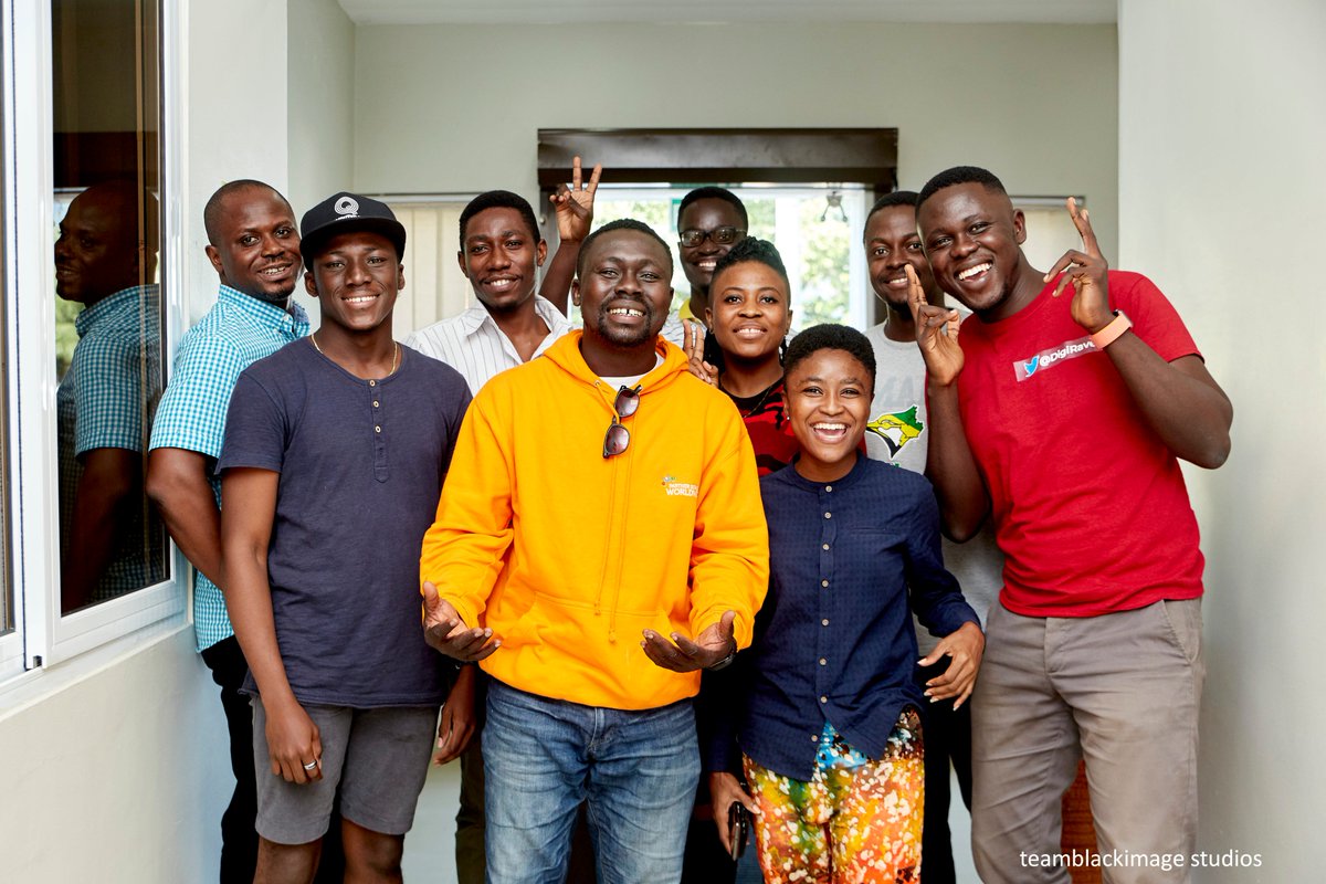 This sums up the emotions @DigiRaveHq Facebook Masterclass. We got Nana coming from Elmina, @teamblackimage captured the moments & @techvoiceafrica gave live updates. It's always a pleasure to be part of processes that seek to equip young people with relevant skills. #DecentJobs