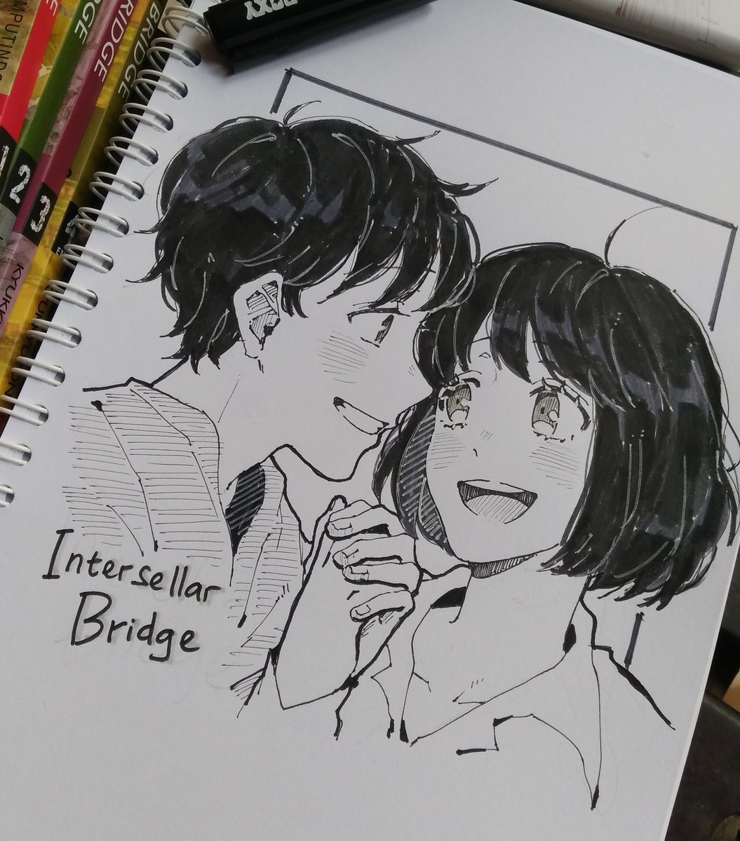 Just finished reading Intersellar Bridge by @kyukkyupon !! I really love history and this manga is really amazing ?
Haru and Xing are such precious kids ♡
#きゅっきゅぽん
#星間ブリッジ 