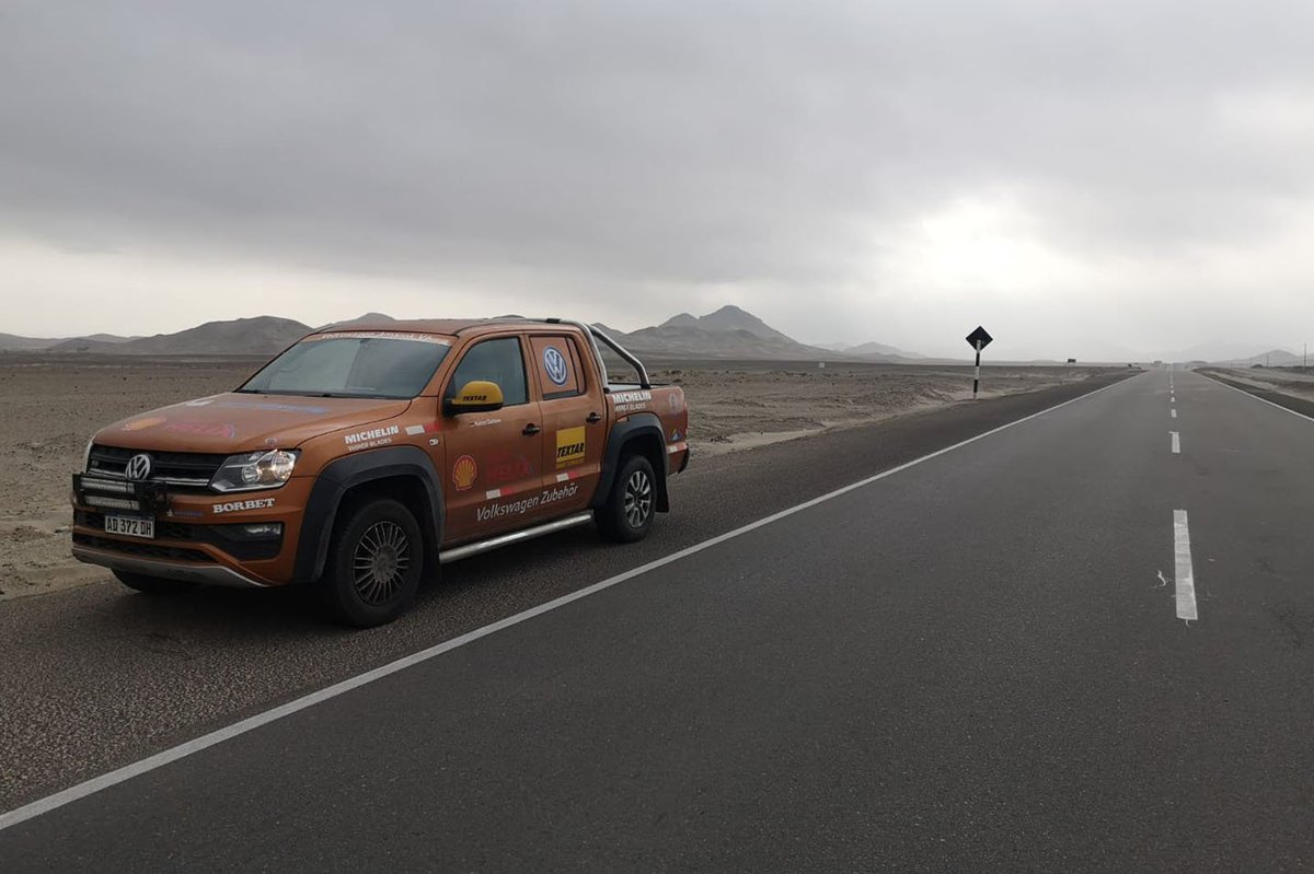 rainer_zietlow's tweet photo. Today our path lies through Peru. We are getting closer to the ultimate goal of our adventure.
#panamericana #vwpanamericana #amarokv6panamericana
#worldrecordpanamericana https://t.co/zfW4vGQzQl