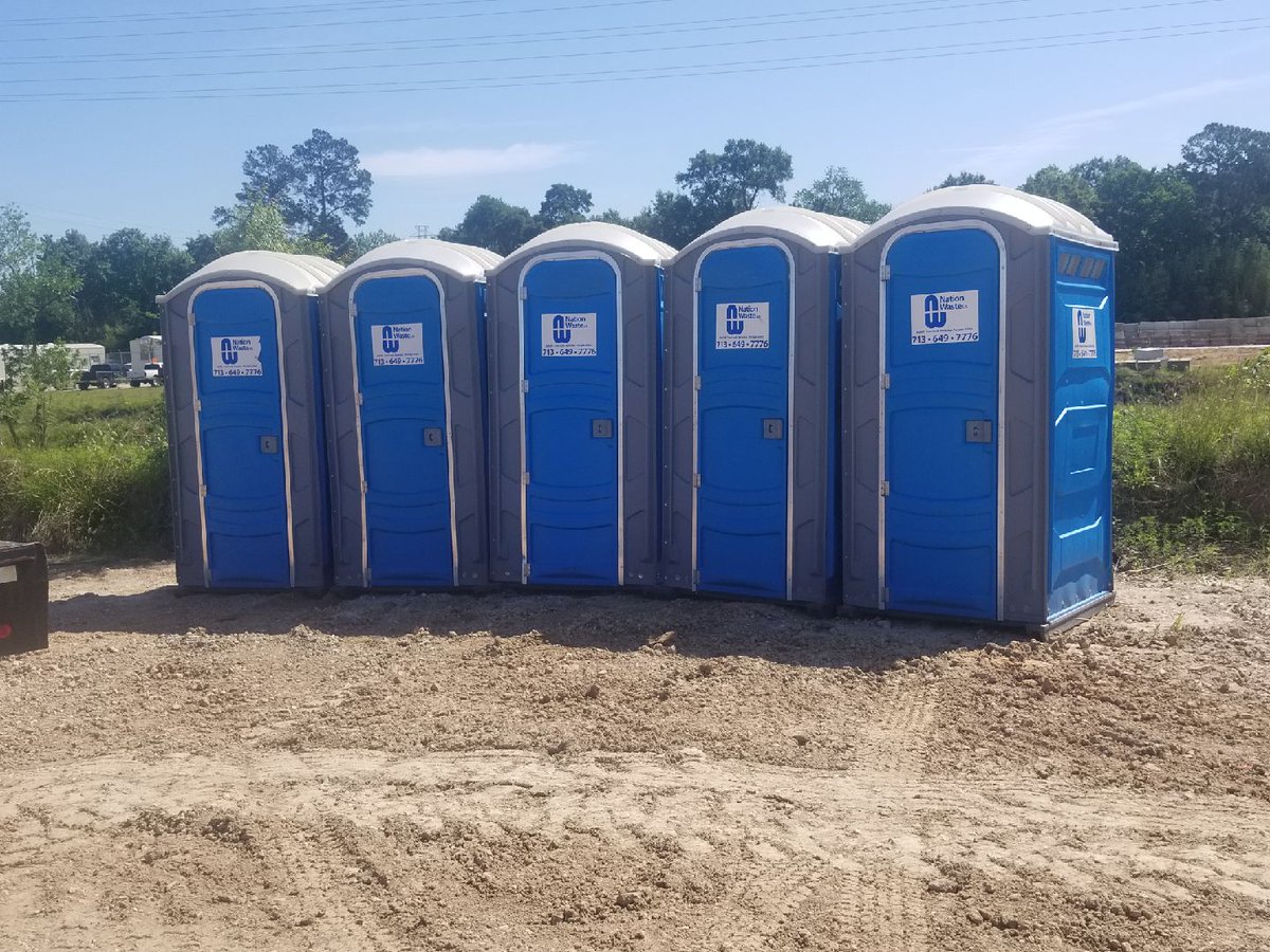 We have your Portable toilets for your next job site or event! #nationwasteinc