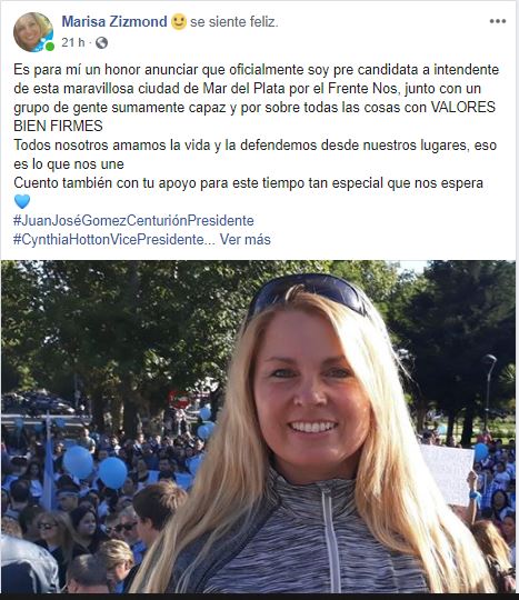 NOS_MDQ's tweet photo. Tenemos lista 100% Celeste en Mar del Plata!!!

@mdpmarisa Marisa Zizmond - Intendente
@mdpguillermo Guillermo Alvoz - Concejal
@Patriesoprano Patricia Soprano - Concejal
Carlos Dorato - Concejal
#GomezCenturionPresidente
#RescatemosArgentina
#SomosMuchos
#MarDelPlataEsProVida https://t.co/EEpkM9x12z