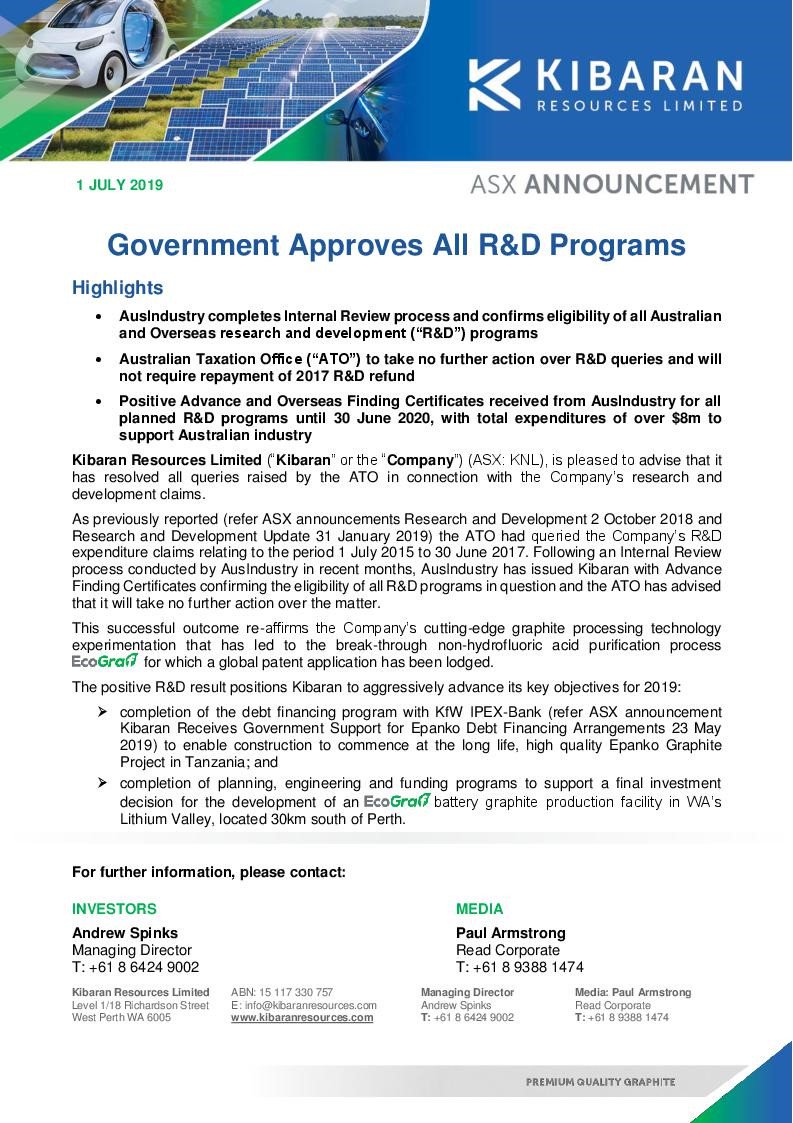 kibaranres's tweet image. Government Approves All R&amp;amp;D Programs $KNL - knl.live.irmau.com/irm/showdownlo…