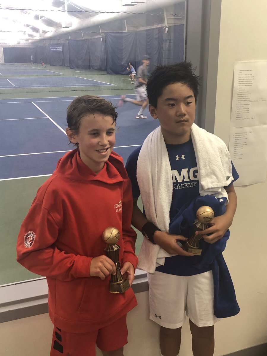Congrats to all our players that competed in the NB 4* this weekend! Especially Lauchlan Mcdonough U16 champ, Griffin Mcdonough U12 champ Mike Oxner and Clarke Fullerton U18 doubles champs and Niket Sampalli and Alex Comeau U18 doubles finalists! <a href="/TennisNovaScoti/">Tennis Nova Scotia</a>