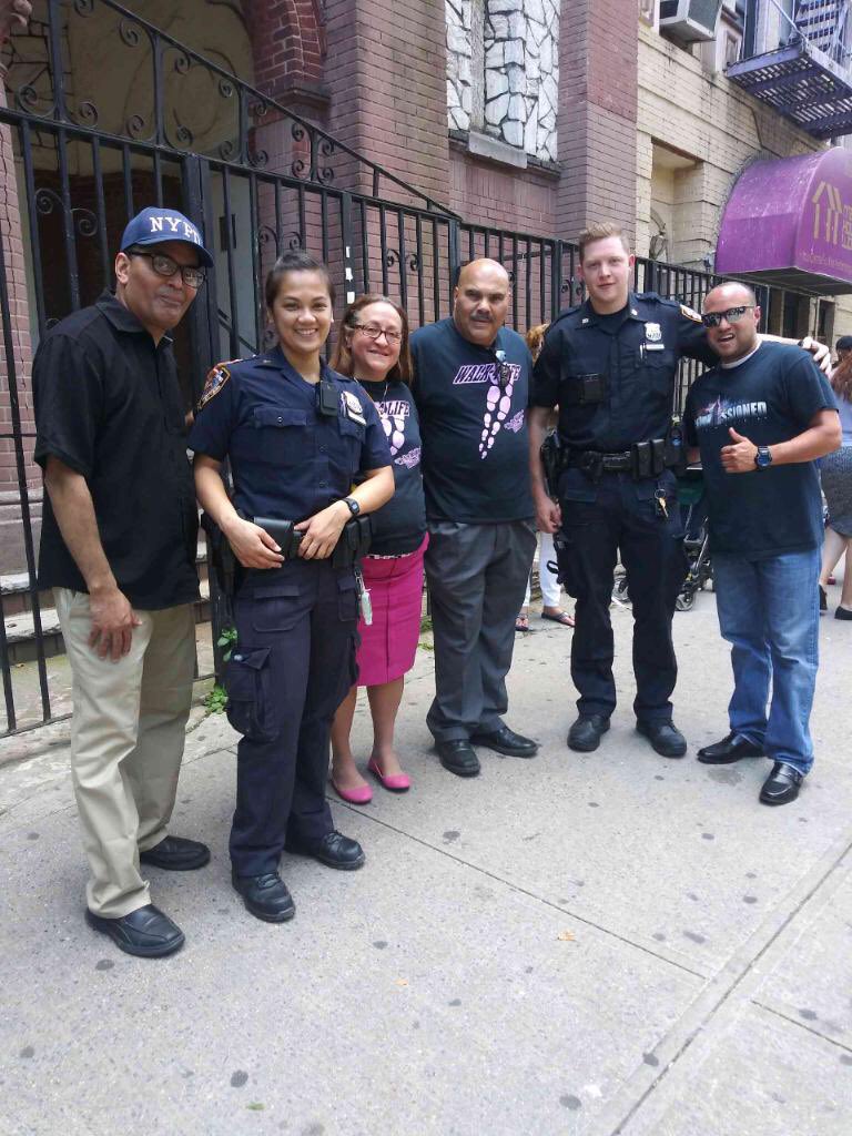macedonia106's tweet photo. Special thanks to the NYPD for the tremendous support and escort during our “Walk-4-Life.” Thank you for keeping us safe! We pray for God‘s protection and blessing over your lives! Thank you to the 23rd Pct. Community Affairs, Police Officers. and CO DI Seminara. https://t.co/1990W9ldEv