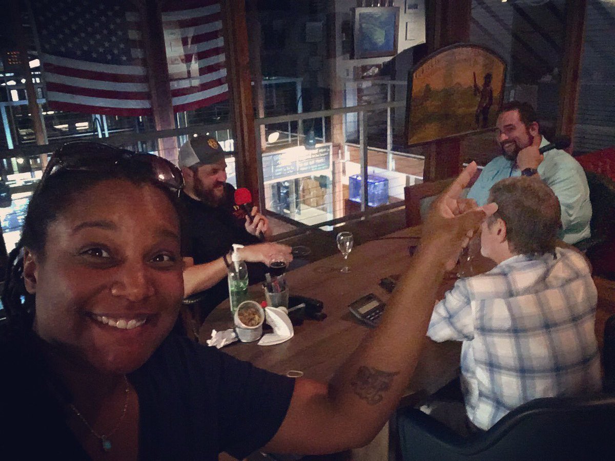 Catching some <a href="/FLPodcastNet/">FL Podcast Network</a> action yesterday with <a href="/FloridaBeerBlog/">Florida Beer Blog & Florida Beer Podcast</a> at @SaltwaterBrewer was so full-circle for me. This was the spot for my 50th episode of <a href="/CurveTheCube/">CurveTheCube Podcast</a>—back in 2015!! Catch this group interview on a future episode of FL Beer Podcast on FloridaPodcastNetwork.com!!