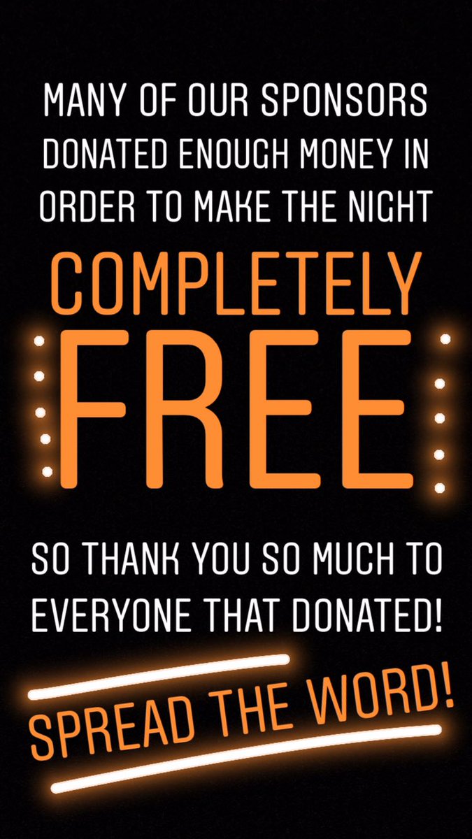 overtime_2019's tweet photo. BIG NEWS: 
Our sponsors donated enough so that YOU can play games &amp; worship for FREE. You don’t wanna miss out on this Overtime Kickoff event! It’s gonna be a gooood night. 
SPREAD THE WORD!✝️ https://t.co/tvFGQPi0IE