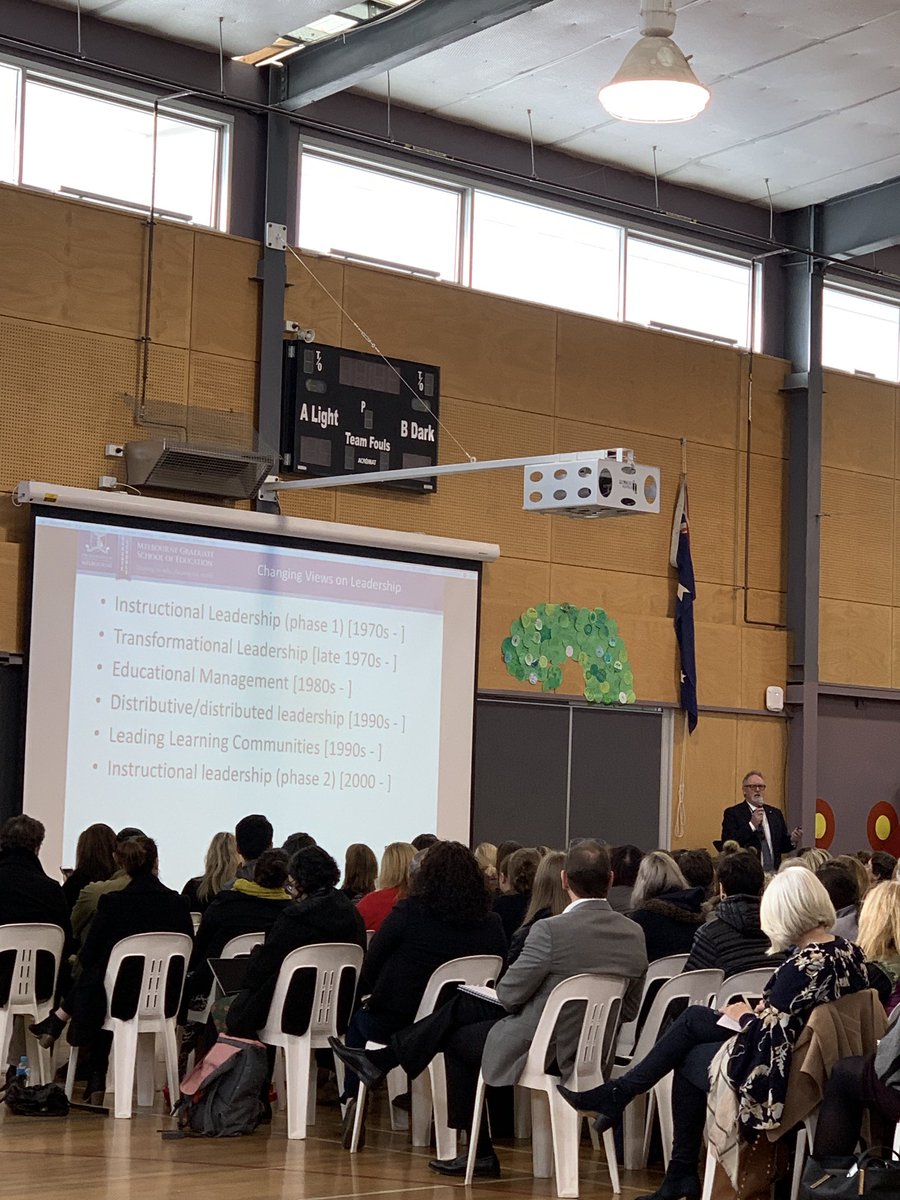 Privileged today to be part of Sharing Best Practice at Bentleigh West. Current keynote by Steve Dinham. #SBP19