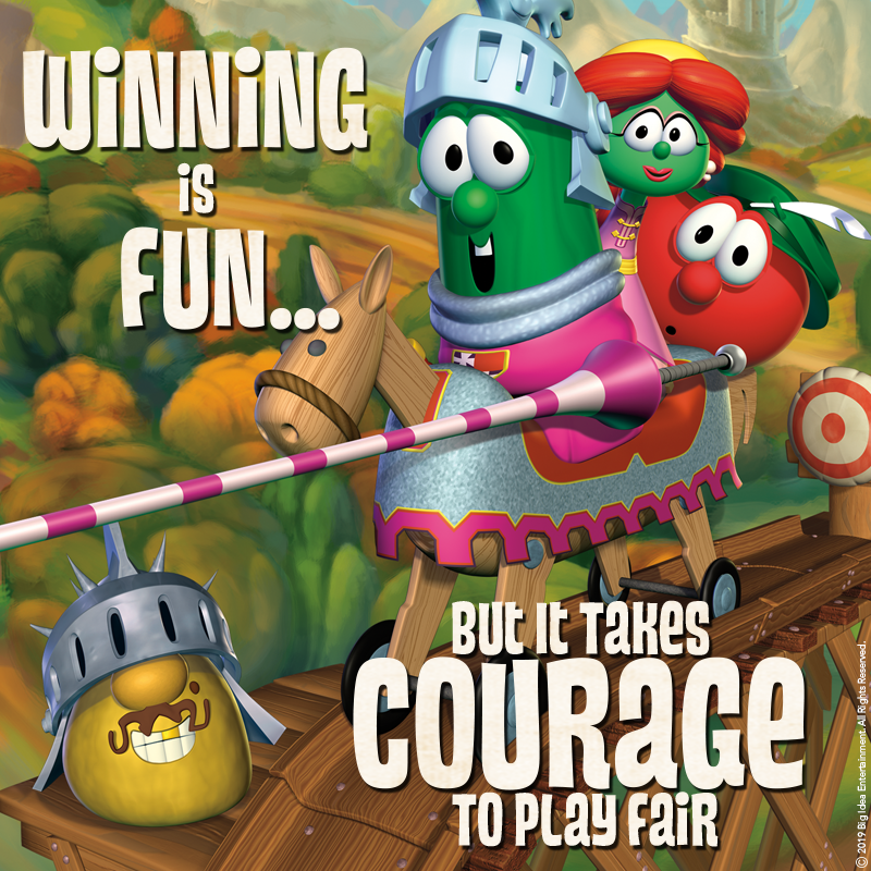 VeggieTales's tweet photo. When you play fair, you're a winner.
#Sunday #SundayInspiration #Fairness #Courage #ChristianLiving #VeggieValues #VeggieTales https://t.co/bym92NLt9z