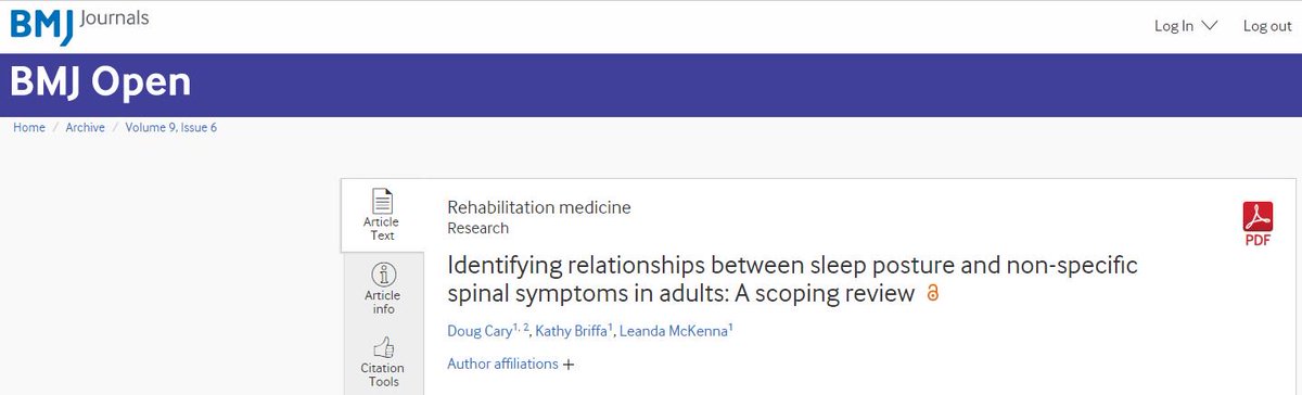 leanda_mckenna's tweet photo. Does how you sleep relate to spinal pain when you wake up? Read more at
https://t.co/sAJv8uKfcy #sleep #sleeping #BackPain @AAP_Education https://t.co/W33AG5ZzQk