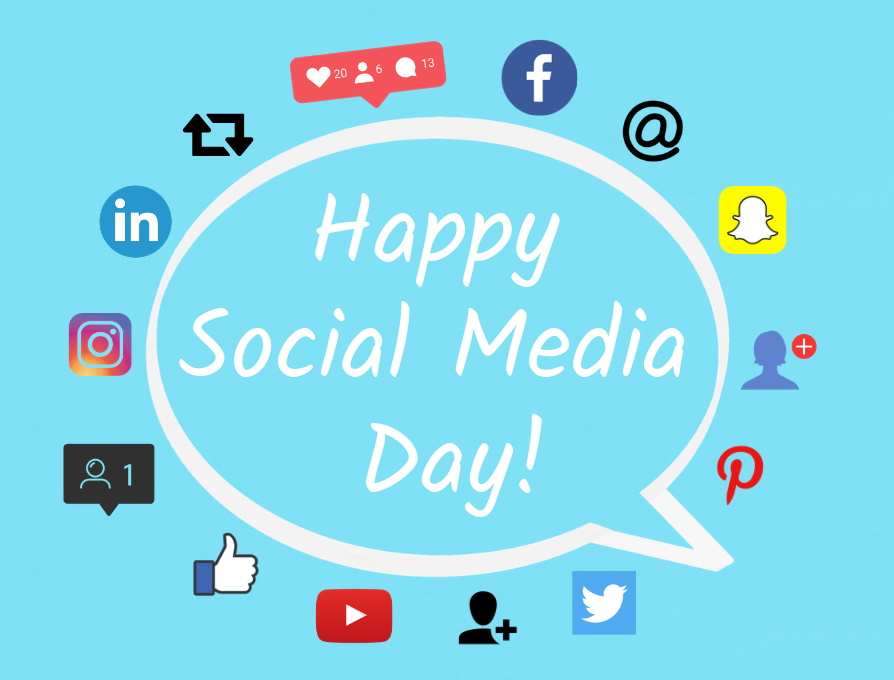 MerrylHammond's tweet photo. Happy Social Media Day! How are you celebrating this great day? Hopefully not by spending your entire day on social 😆 
Here's my latest blog post on the topic: https://t.co/YlNcuGp8Yv #SMDay #SMDay2019 https://t.co/o6oyri2AUP