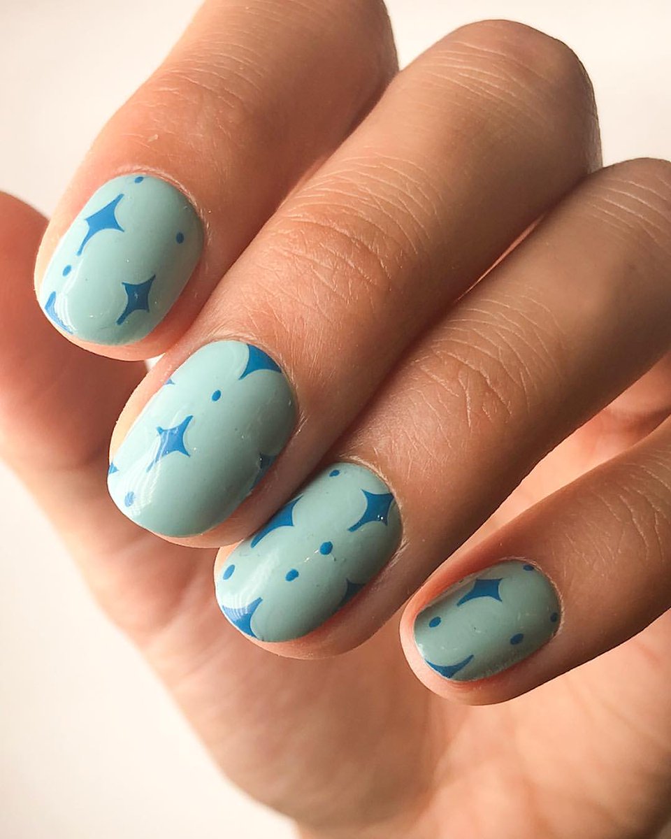 MSTYLEMR's tweet photo. Meus #Cukis desejo que seu #NailArt brilhe todos os dias!!! ⭐⭐ Vocês gostam deste #MStyle? 💅 que outros desenhos gostariam de ver? 👀 https://t.co/vFvyJr426Y