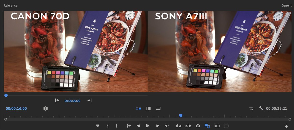 ElementalVideo's tweet image. #Canon #70D sensor paired with the new #Sony #A7iii sensor. Not perfect. Not shot in the most highly of dynamic ranges, but only required a few minor tweaks in the editor and wha'pow! Two matched cameras (for the most part).