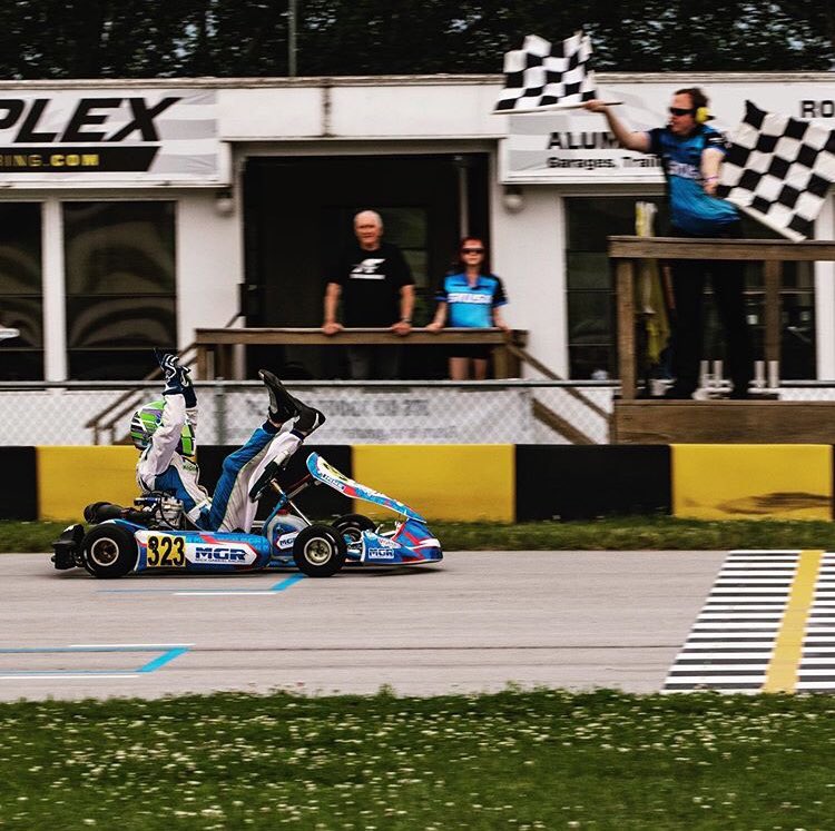 MGRacing123's tweet image. Break out the broom! Clean sweep at SKUSA rounds 5/6 @ Road America! Next stop Newcastle to get that championship!