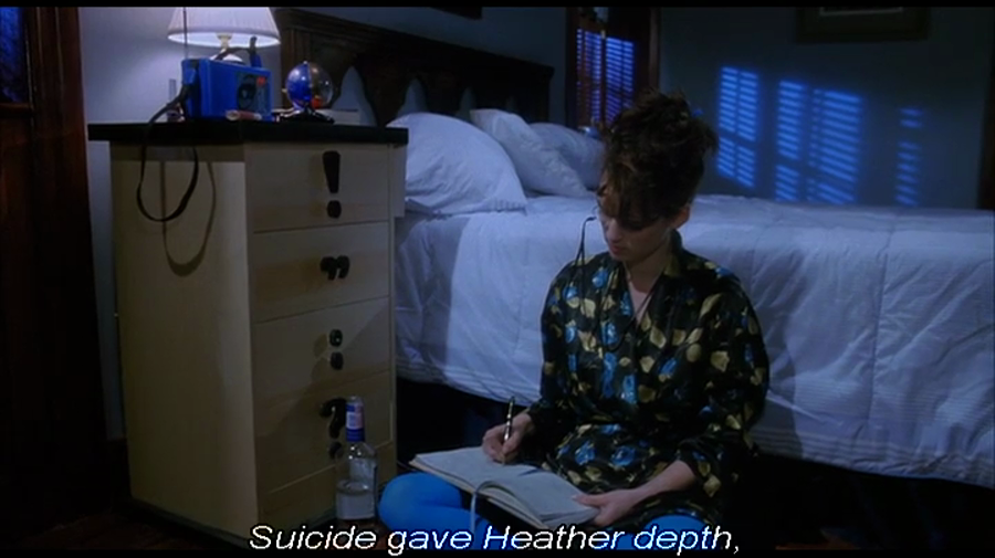 ドラゴン士 Auf Twitter ヘザーズ ベロニカの熱い日 のお気に入りの台詞 自殺はヘザーに深淵な意味を カートには魂 ラムには知性を与えた 私の場合 一体何が得られるのでしょうかしらね