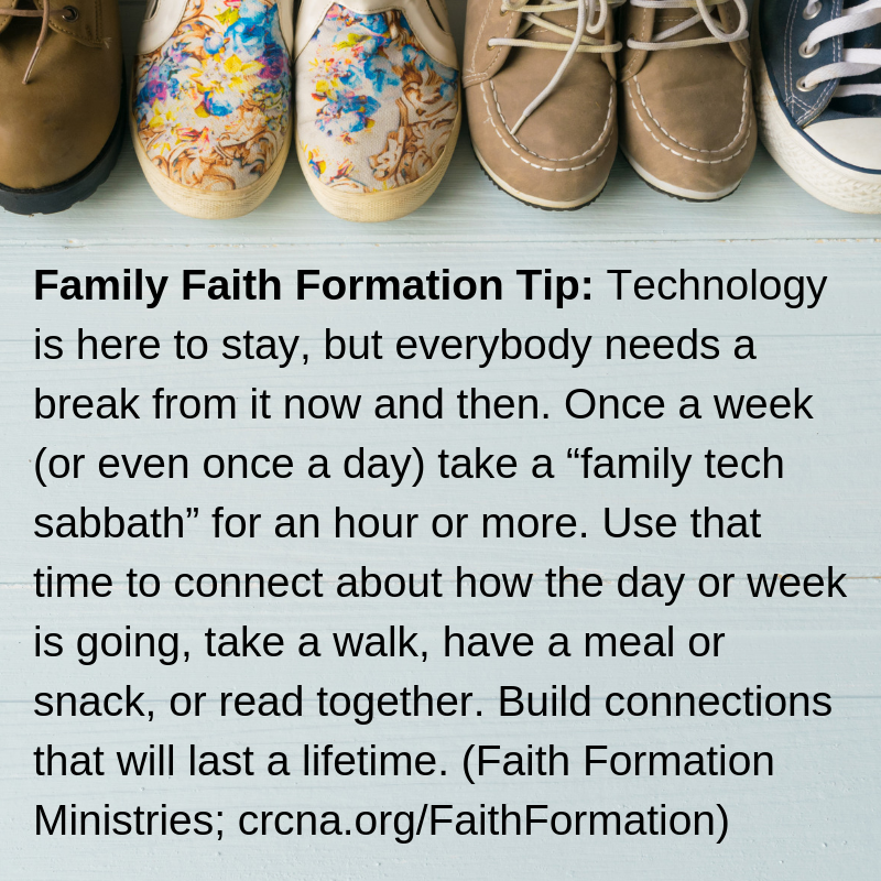 crc_ffm's tweet photo. Technology is here to stay, but everybody needs break from it now &amp; then. Once week or once day take “family tech sabbath” for hour or +. Use time to connect about how day or week is going, take walk, have meal or snack or read together. Build connections that will last lifetime. https://t.co/VR335COhLI