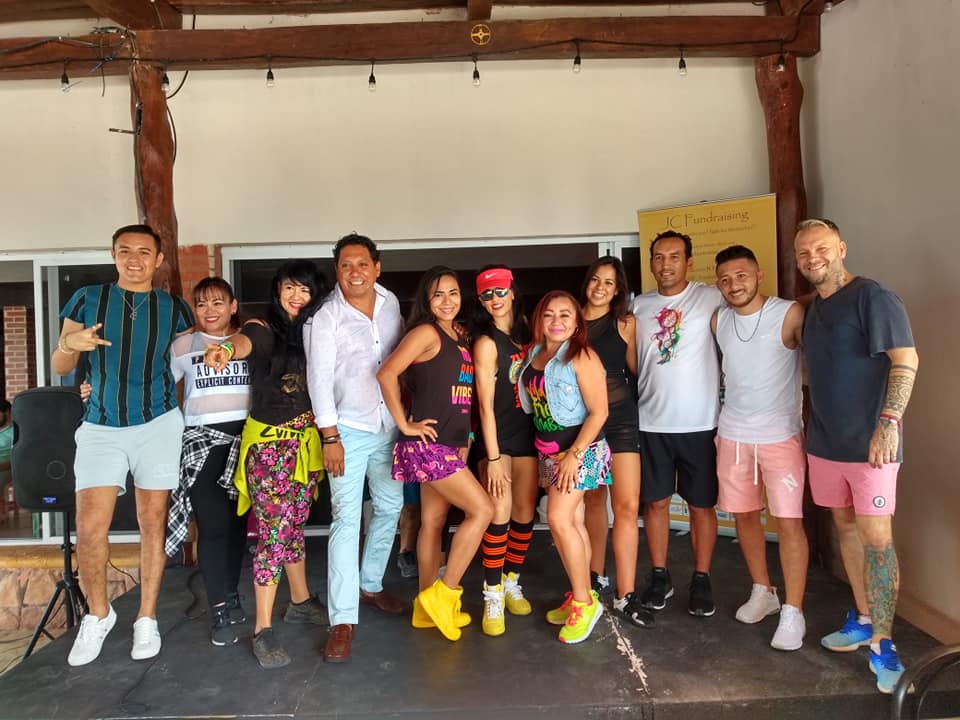 JC_Fundraising's tweet photo. How amazing was the #JCF #Mexico #Zumbathon yesterday ? Over 60 people supported , 15 instructors and over $5300mx raised for charity. Thank you to all those that were involved you are tHE BEST !!! https://t.co/VAMP61Yys3