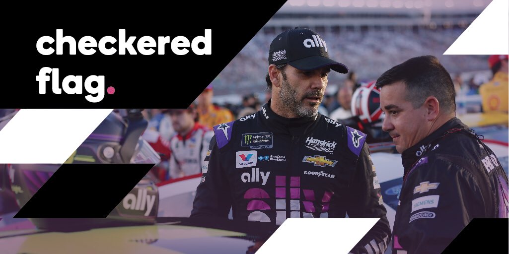 allyracing's tweet photo. .@JimmieJohnson finishes 4th @ChicagolndSpdwy !! 🏁🏁 https://t.co/8SQhlvAcM4