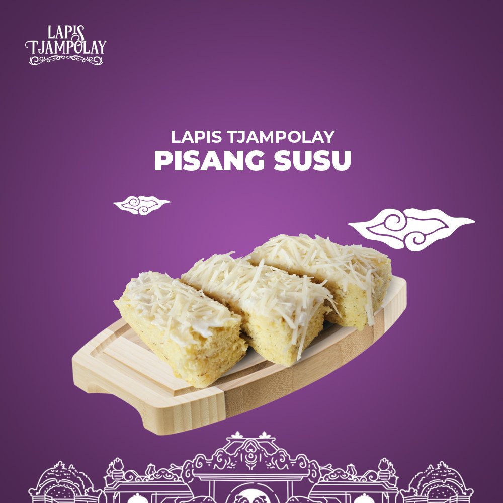 lapistjampolay's tweet image. Banyak wisatawan ke #Cirebon memburu minuman khas ini untuk buah tangan, tapi coba dulu kue #LapisTjampolay #PisangSusu ini
.
Harga mulai Rp 25.000 
. 
Tersedia rasa 
+ Pisang Susu 
+ Mangga Gincu 
+ Choco Pandan 
+ Coffe Mocca 
. 
Beli sekarang di toko terdekat!