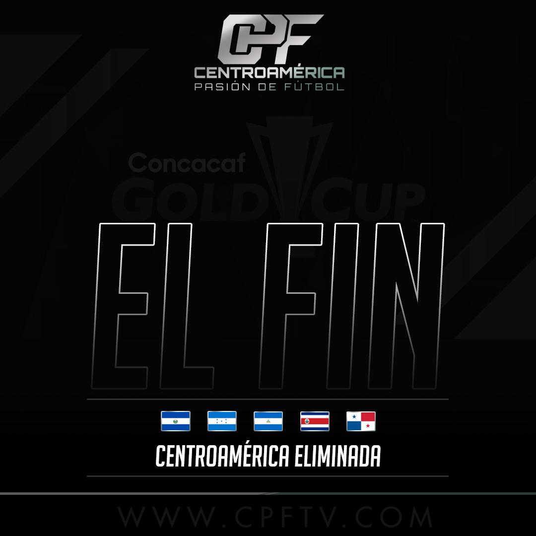 CPFTV1's tweet photo. Una triste realidad. Los 5 equipos centroamericanos han sido eliminados de la Copa Oro 2019. Aunque Costa Rica y Panamá estuvieron cerca de pasar a semifinales, el fútbol Centroamericano se está viendo superado por el fútbol Caribeño. 

#CopaOro2019 #GoldCup2019 #CPFTV https://t.co/Qs4XcjK4DC