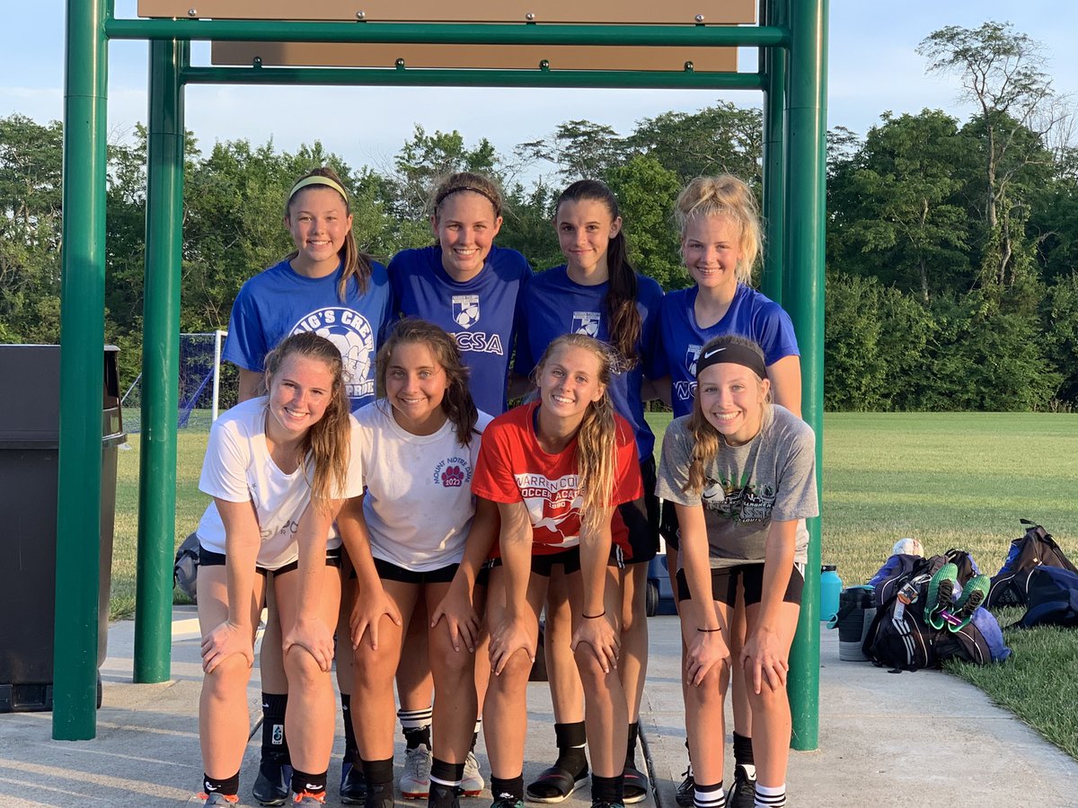 KHANorthRedG04's tweet photo. Who wants a little preseason training in the 90+ heat? We do. Thanks Coach Bob! #teamfirst #WCSAStrong #WCSAStrong https://t.co/l3lFbeqayi