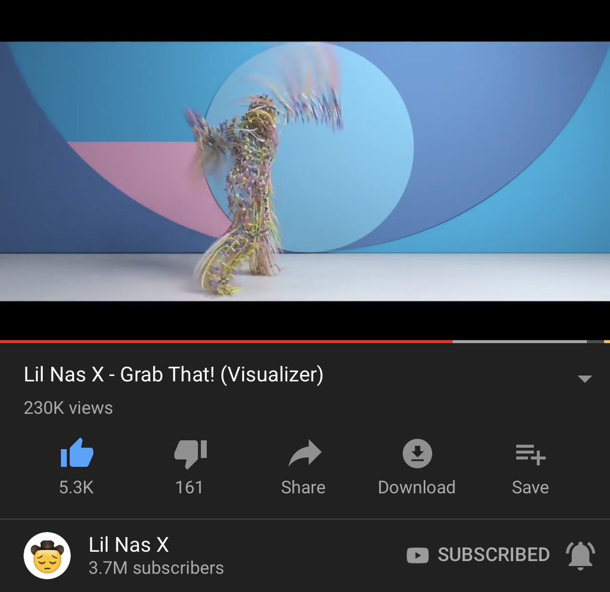 oh my God, <a href="/LilNasX/">☆ ‧dreamboy··‧̩̥˟͙冬˟͙‧̩̥l</a>'s song Grab That! makes so much since now