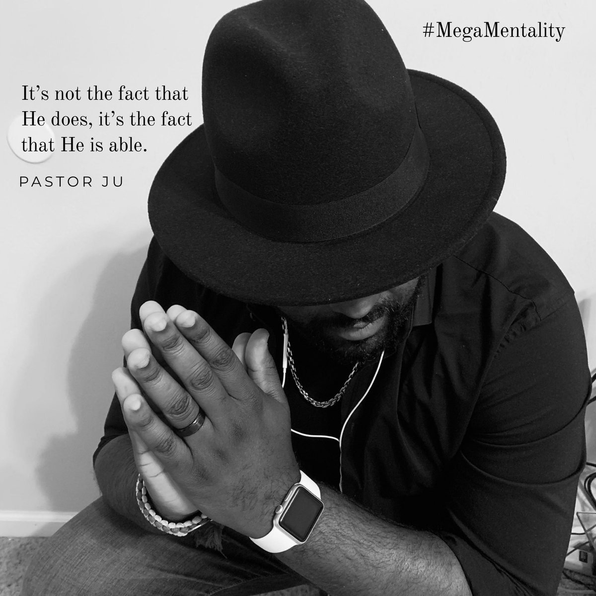 jujoyner's tweet image. Believe in His ability #MegaMentality