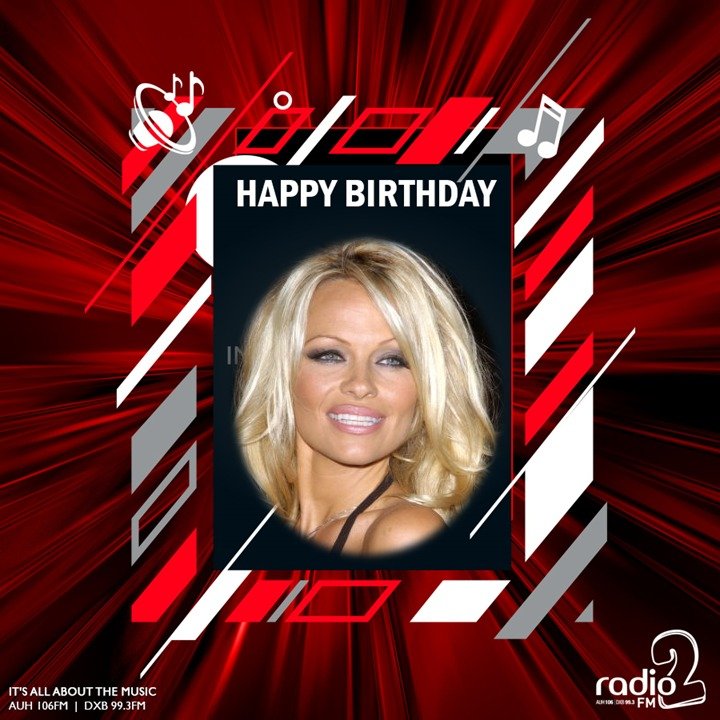 Happy birthday Pamela Anderson  