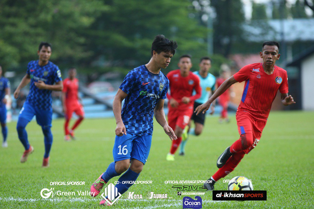 JbfcM3's tweet photo. Rangkuman Aksi bagi Perlawanan Armed Forces FC vs JBFA M3

#afl #mfl #footballleague https://t.co/iEReTDrKh4