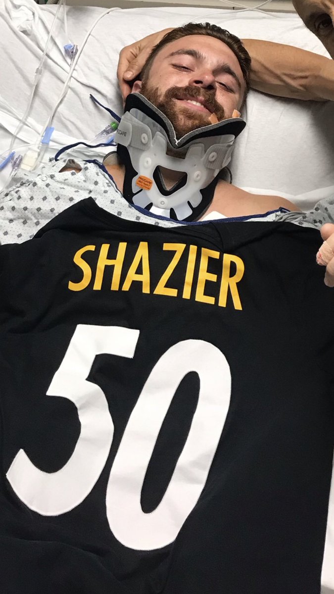 <a href="/RyanShazier/">Ryan Shazier</a> My brother Adam, who is currently a Senior @ Ohio State, suffered a spinal cord injury Friday and currently has ZERO feeling from the waist down. You’re his #1 motivation right and could use the encouragement! Please!