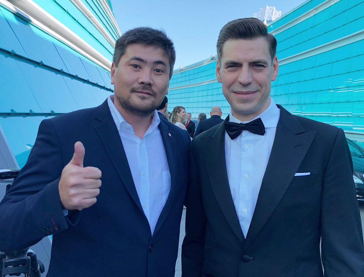 С Дмитрий Дюжевым на #EurasiaFilmFestival