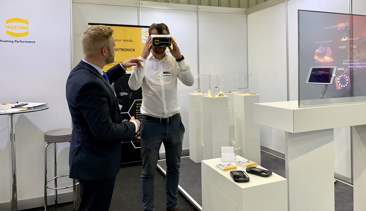 HARTING_MID's tweet image. Recap @sensorplustest: 538 exhibitors and 7000 visitors!

Thank you to everyone who visited our booth. 
Don’t forget to do our virtual reality tour (bit.ly/2Fztv8b) with your VR glasses. 

#sensortest #HARTINGMID #technology