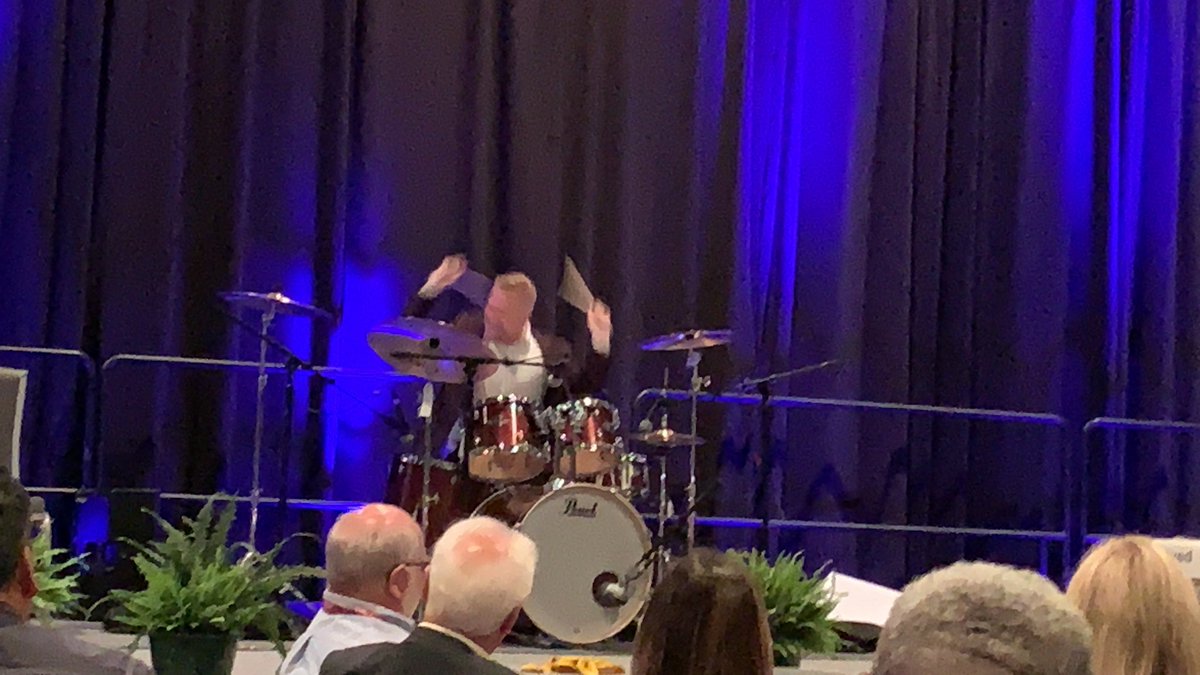 carinapierce's tweet image. Are you an advocate or a developer? Clint Pulver delivered a great message tonight at #WASAAWSP19...and provided drumsticks to go with it!
