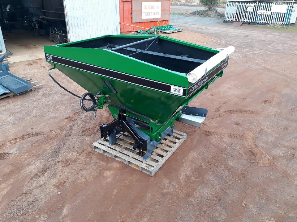 cne_ag's tweet photo. Have a go at this beauty! 

**NEW CGS 3PL MODEL** 

6.5T Multi-Spreader with Floor Conveyor, Load Cells, VRT &amp; ISO-BUS Ready! 
#builtlocally #spreader #agriculture 
#localbusiness @CgsEngineers https://t.co/5jz2klhM4o
