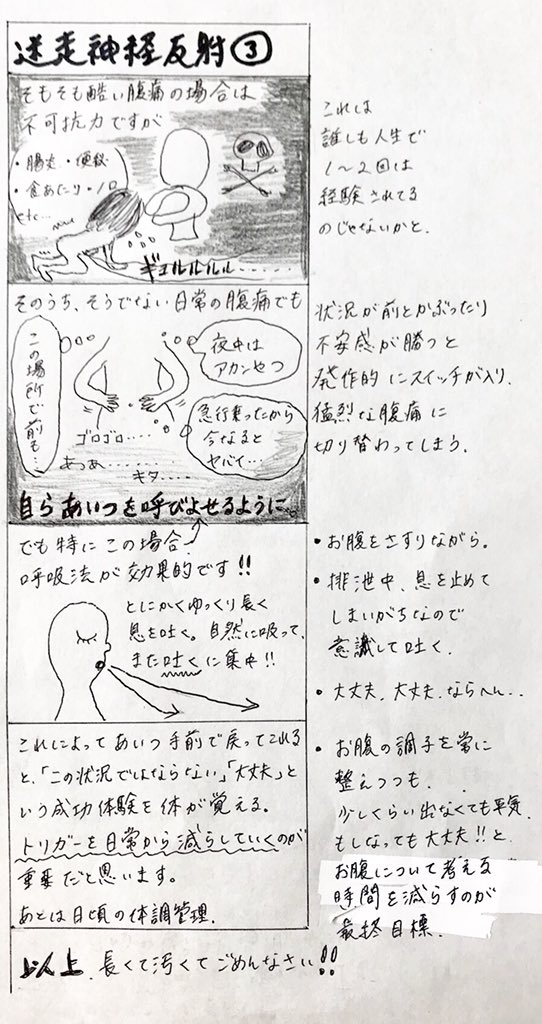 自分だけ 酷い腹痛になると吐き気 脂汗 耳鳴り それ 迷走神経反射 かも Togetter