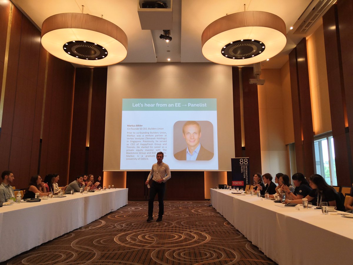 Endeavor_Italy's tweet photo. Kicking off with #EndeavorISP in Tokyo at the Conrad hotel https://t.co/ZjacXaPGCR