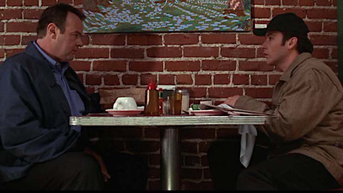 "Well, I don't want to get into a semantic argument with you..." is a line I have used on many an occasion.The entire scene at the restaurant between Dan Aykroyd & John Cusack is an all-timer. Rhythmic, rapid fire dialogue, no blinking, & so much alliteration.