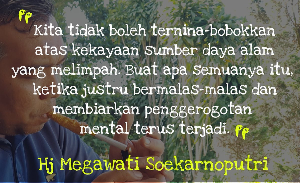 Jangan Biarkan penggerogotan mental terus terjadi... <a href="/jokowi/">Joko Widodo</a> @DPD_PDIP_JATENG