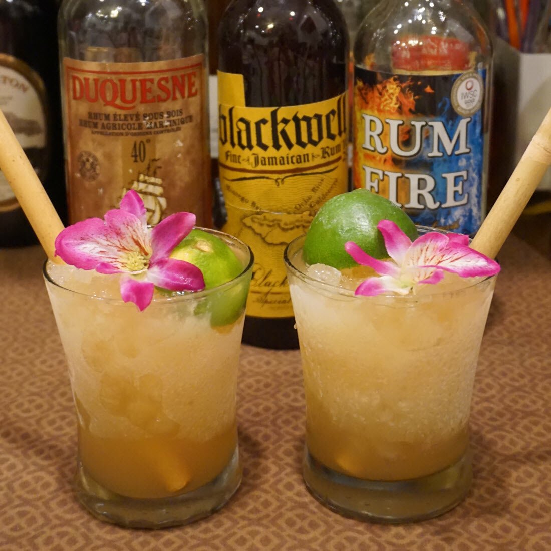 National Mai Tai Day (?) blending Jamaican (Blackwell) and Agricole (Duquesne) plus a little RumFire. Delicious!

<a href="/blackwellrum/">Blackwell Rum</a> <a href="/RumfireJamaica/">Rumfire Jamaica</a> #nationalmaitaiday #Tikicocktails #tikidrinks #tiki #tikicocktail #drinkmorerum #drinkwell #drinkstagram #cocktialculture #homebartender