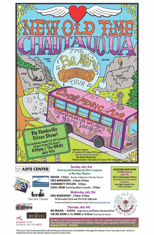 AlaskanSuites's tweet image. "The Be Mary Traveling Show" has some really unique opportunities to get in on all this week....also check out their story of who they are and why they are doing this tour in AK. Pretty cool.