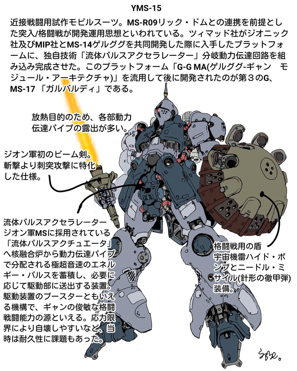 robot weapon no humans mecha shield sword zeon  illustration images