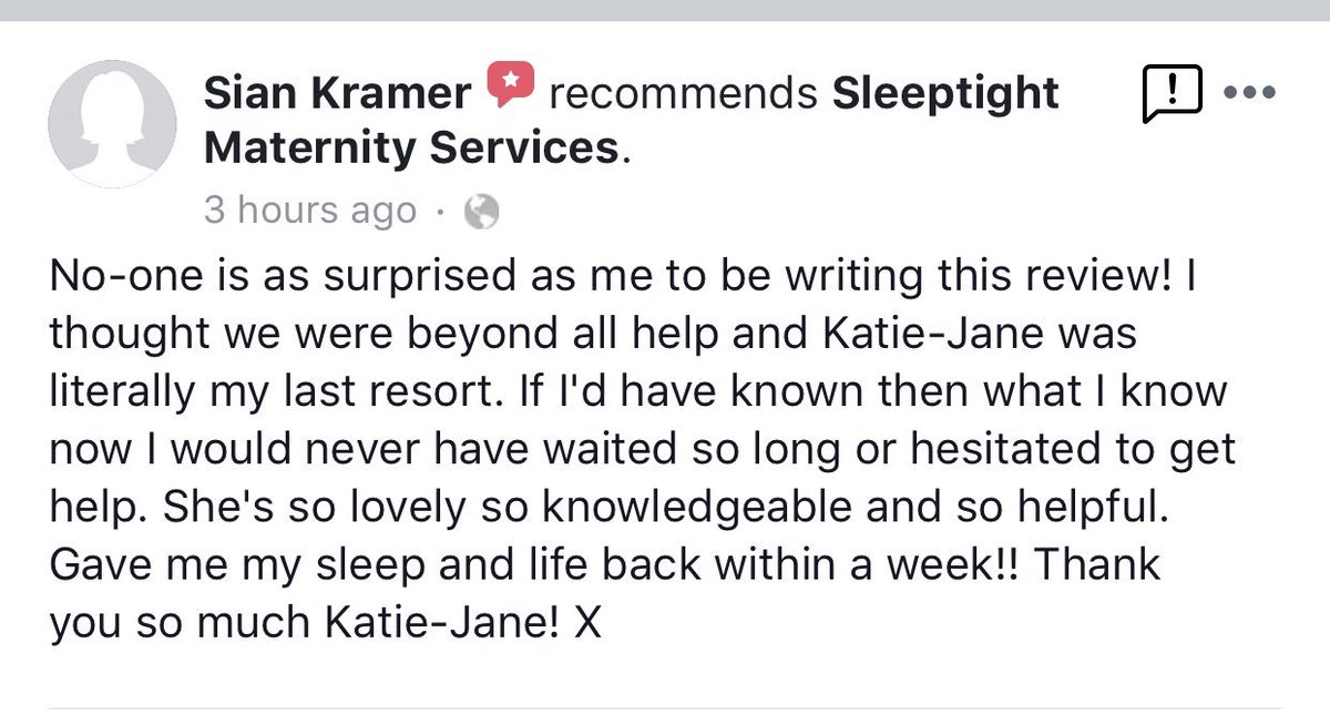 More Kind words~                                 💗💙I am THE International Baby Whisperer 💙💗No more words needed😊#knowledge #theinternationalbabywhisperer #katiejanecrosbie #sleep #results #empoweringparents #guidingchildren #elimateoldsleepclocks