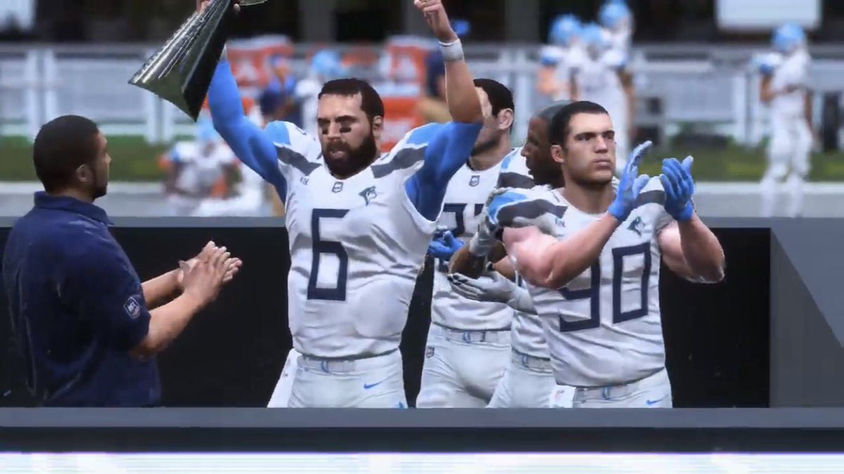 RFL_Sim_League's tweet photo. The Relocation Bowl lived up to the hype as the game came down to the wire! Huskies best the Thunderbirds 34-31!
β’
β’
β’
#RFL #Madden19 #Madden #Madden20 #huskies #thunderbirds #RelocationBowl #RelocationBowl4 #championship #playoffs #bowlgame #relocationfootballleague #esports https://t.co/HU3cOVfE25
